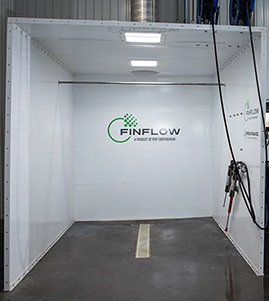 FinFlow Powder Coating Wash Bays