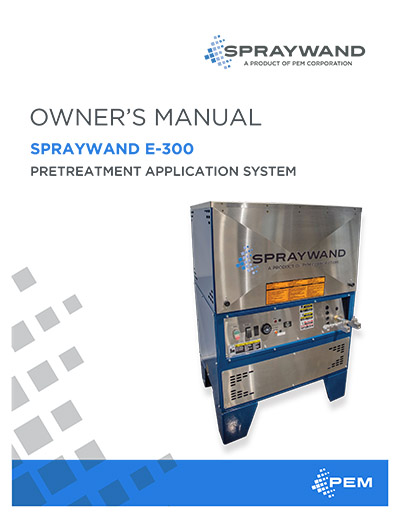 E-300 SprayWand Manual