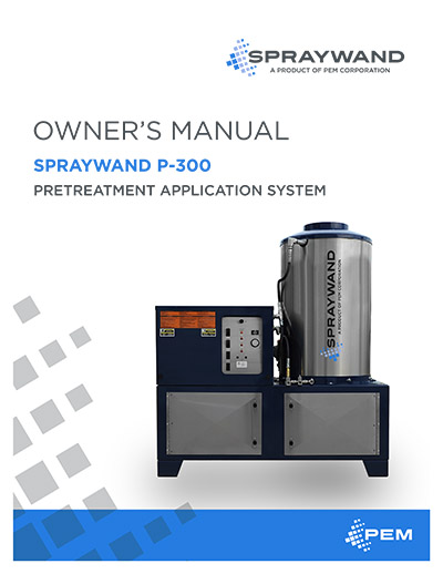 P-300 SprayWand Manual